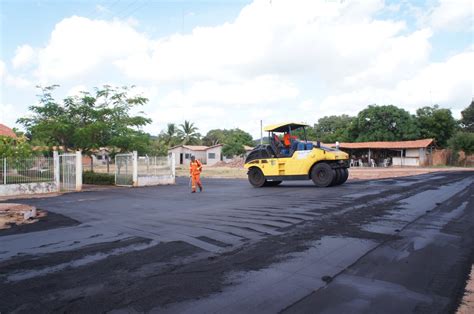 Infraestrutura Asfaltamento De Ruas Chega Aos Bairros Campo De Belém