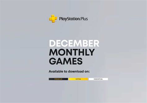 Los Juegos Mensuales De Diciembre Playstation Plus Premium Y Extra