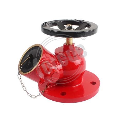 Copper Alloy Flange Oblique Hydrant Valve How To Use Indoor Fire