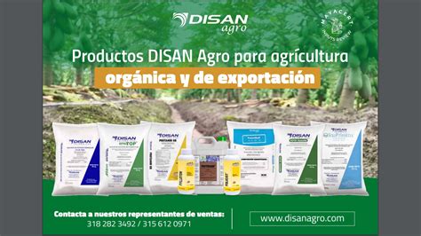 Productos Agro Disan Fedeorganicos