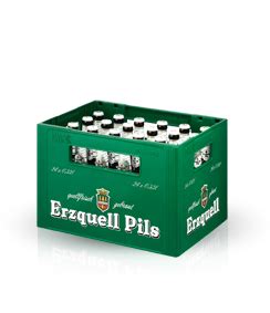 Erzquell Pils X L Mehrweg Kasten Bier Bier Flaschenbote