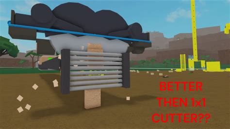 Tutorial The Better 1x1 Cutter Lumber Tycoon 2 YouTube