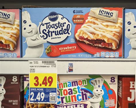 Pillsbury Toaster Strudel Pastries As Low As 1 99 Per Box At Kroger