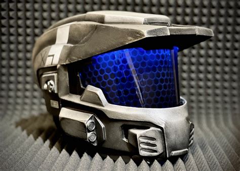 Mjolnir Mkv Helmet Halo Reach For Cosplay And Airsoft Etsy