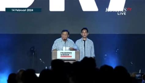 Hitung Cepat Pilpres 2024 Prabowo Gibran Unggul Signifikan