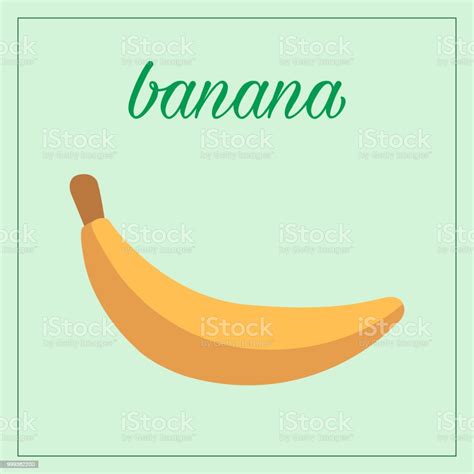 Vector Illustration Of A Banana Stock Illustration Download Image Now