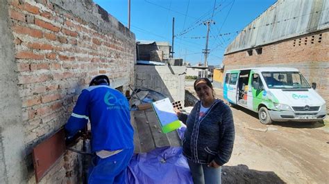 Agua Potable De Jujuy Concluy Conexiones Domiciliares De Agua Para