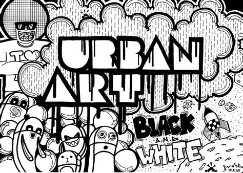 URBAN ART-Black and White by dieasdidu on DeviantArt