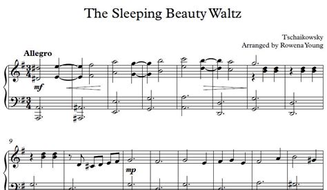 Sleeping Beauty Waltz No6 Grande Valse Villageoise Basic Version Pyotr Ilyich Tchaikovsky