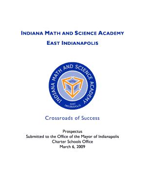 Fillable Online Indy Prospectus City Of Indianapolis Indy Fax Email