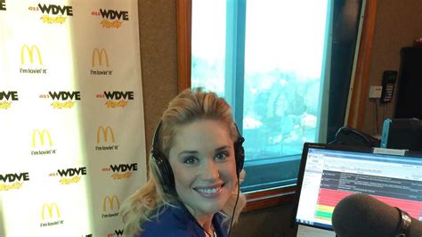 Photos: Jackie Schafer guest hosts on WDVE morning show