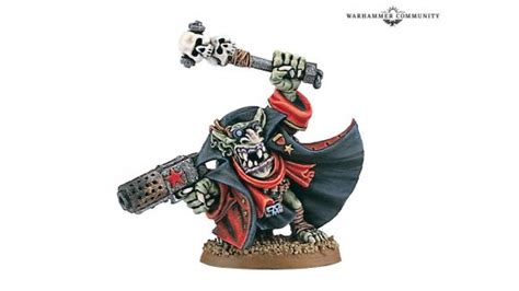 Warhammer 40k’s Da Red Gobbo returns with squig-riding Christmas mini