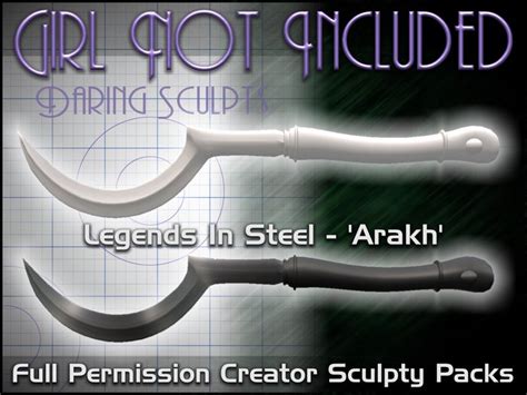 Second Life Marketplace - GNI Legends in Steel - 'Arakh' sword