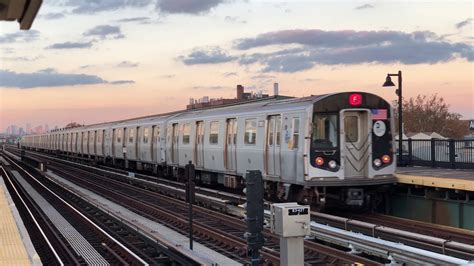 Nyc Subway Manhattan Coney Island Bound R R B Siemens F Trains