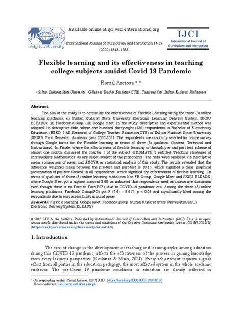 Flexible Learning | PDF | Educational Technology | Distance Education