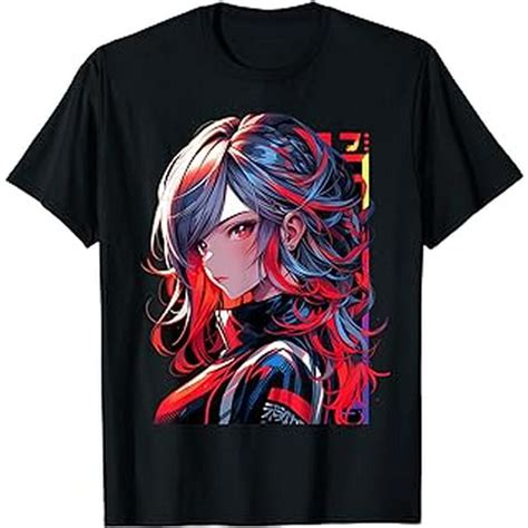 Manga Anime Aesthetic Cyberpunk Techwear Harajuku T Shirt