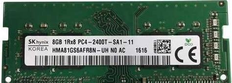 Ddr4 sodimm 8gb sk hynix Festima Ru Мониторинг объявлений