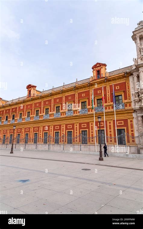 Seville Spain Feb The Palace Of San Telmo Palacio De San