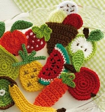 Frutas Tejidas A Crochet Faciles Para Decorar Tu Cocina