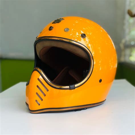 Royal H1 Full Face Helmet Genuine Royal H01 Classic Helmet Shopee