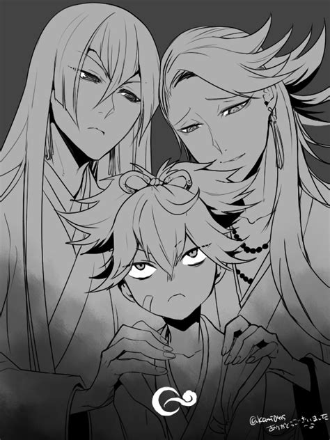 Sayo Samonji Souza Samonji And Kousetsu Samonji Touken Ranbu Drawn