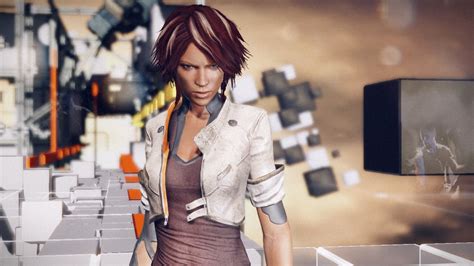 Brown Haired Female Anime Character Video Games Screen Shot Remember