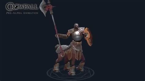 Crowfall Centaur Animation Preview Youtube