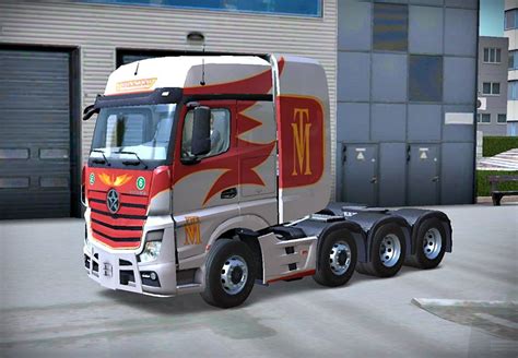 Mercedes Actros Skin 84 Wollmar Truckers Of Europe 3 Skins