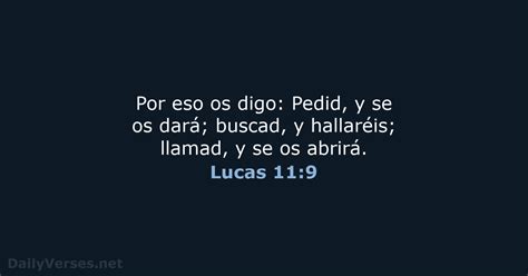 17 De Enero De 2024 Versículo De La Biblia Del Día Rvr95 Lucas 11