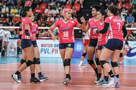 Creamline Punches Semis Ticket With Sweep Of Pldt Gma News Online