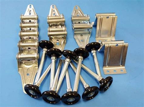 Garage Door Kit 18 Gauge Standard Duty 9x7 Or 8x7 Rollers Hinges