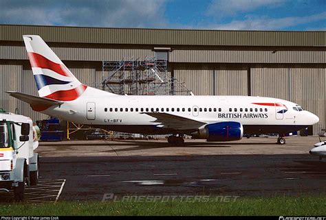 LY BFV British Airways Boeing 737 59D Photo By Peter James Cook ID