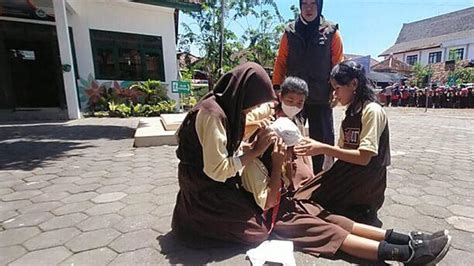 Rentan Jadi Korban Siswa Sd Banyuwangi Dibekali Mitigasi Bencana