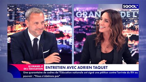 Le Grand Jt De L Ducation Entretien Avec Adrien Taquet