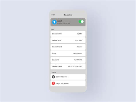 device info ui design  uiuxinterface  dribbble