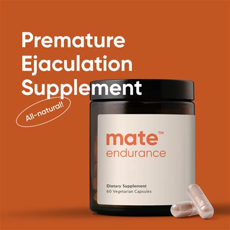 mate endurance bundle  natural premature ejaculation supplements