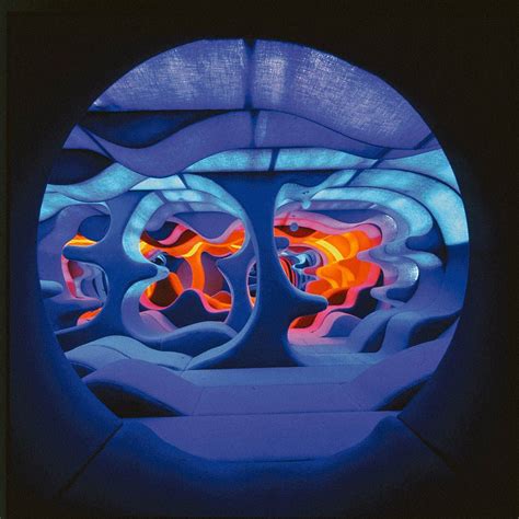 phantasy landscape  bayer visiona  exhibition  verner panton