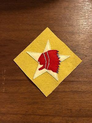 WWI USMC Marine Corps 2nd Division Patch Wool Felt AEF EBay