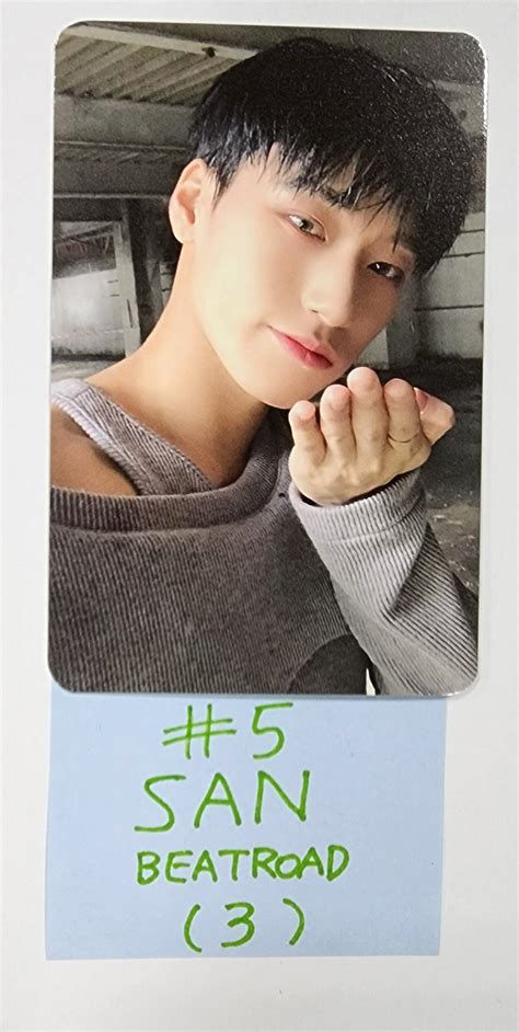 Ateez Spin Off From The Witness Beatroad Fansign Event Photocard