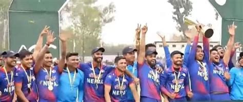 Nepal Beat Uae In Acc Premier Cup To Qualify For Asia Cup 2023