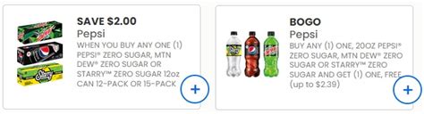 WOW! New $2/1 Pepsi 12-pack & BOGO Pepsi 20 oz Printable Coupons!