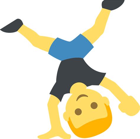 Person Cartwheeling Emoji Coloring Page Free Printable, 51% OFF