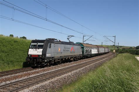 Beacon Rail 185 407 Mit Einem H Wagen Zug Bei Der Einfahrt Flickr