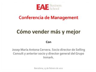 C Mo Vender M S Y Mejor Ppt