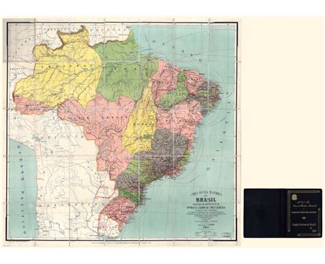 Old Maps Of Brazil Collection Of Old Maps Of Brazil From Different