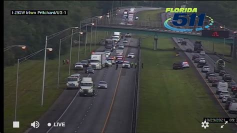 I 295 Southbound Block In Jacksonville