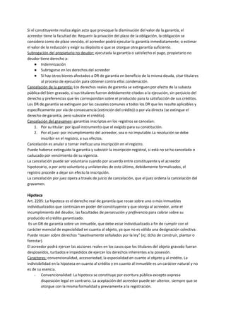 Reales Derechos Resumen Para Derechos Reales PDF