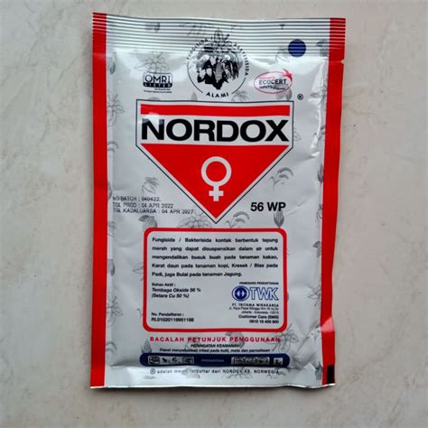 Jual NORDOX 56 WP 100 GRAM FUNGISIDA BAKTERISIDA Shopee Indonesia