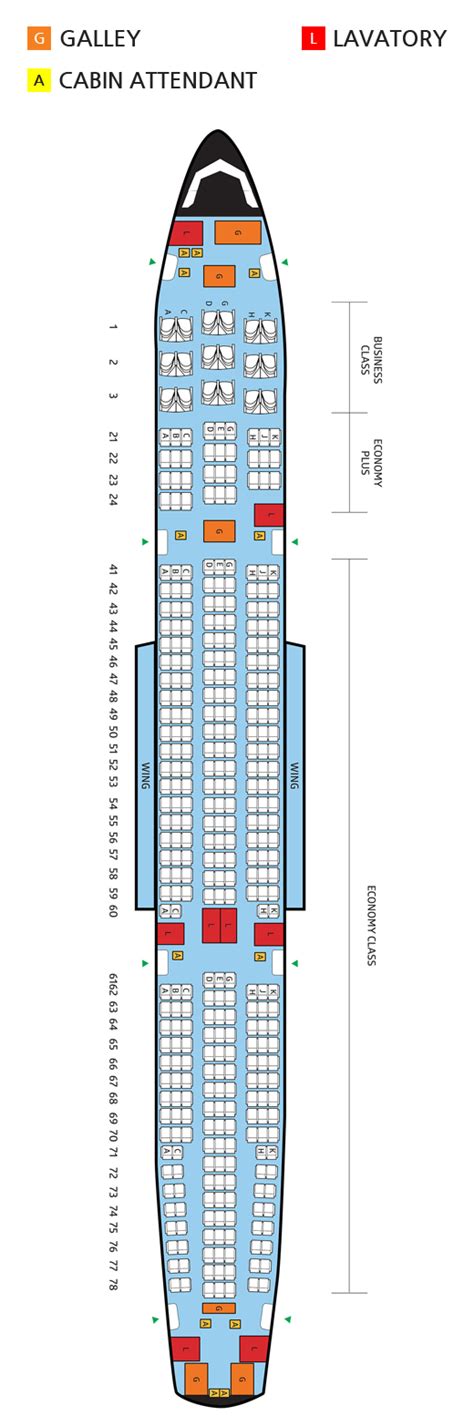 Airbus A330 Seat Map Philippine Airlines | Two Birds Home