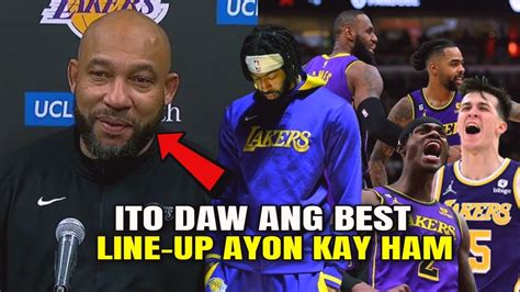 Ito Na Daw Ang Pinakamagandang Line Up Ng Lakers Na Makikita Ngayon